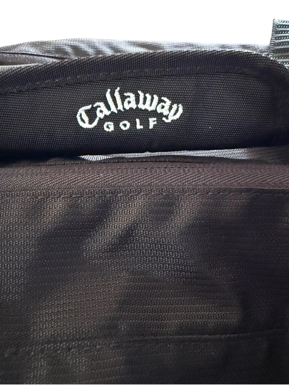 Large Black Callaway Golf Duffel Bag for Weekender Travel or Gym Multi Pocket
